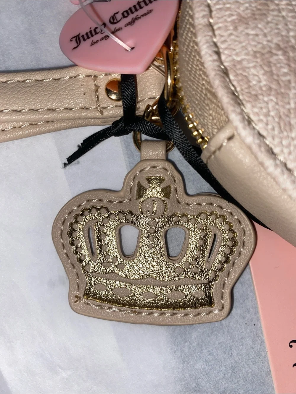Juicy Couture Heart Wristlet